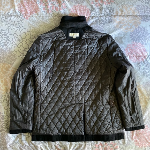 Men's Michael Kors Wool-Blend Peacoat - Picture 5 of 10